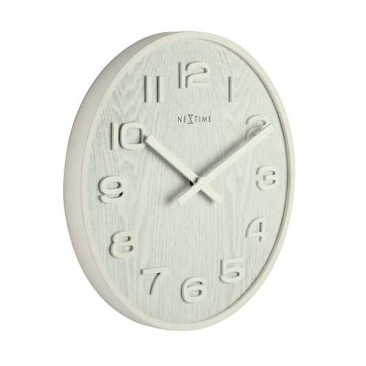 Wall clock - 35 cm - Wood - 'Wood Wood Medium'