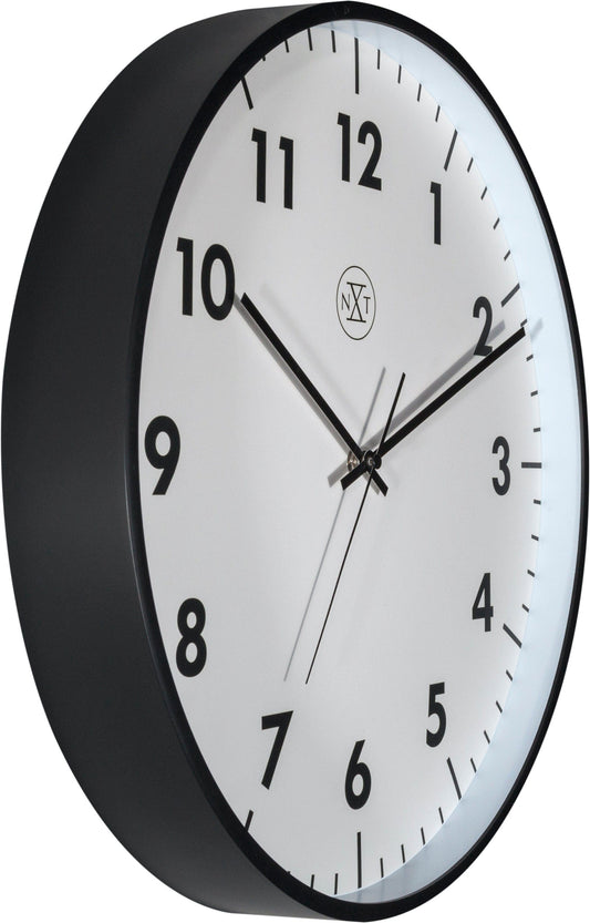Wall clock - 40 cm - Plastic - 'New'