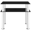 Bijzettafel 45X50X45 Cm Gehard Glas