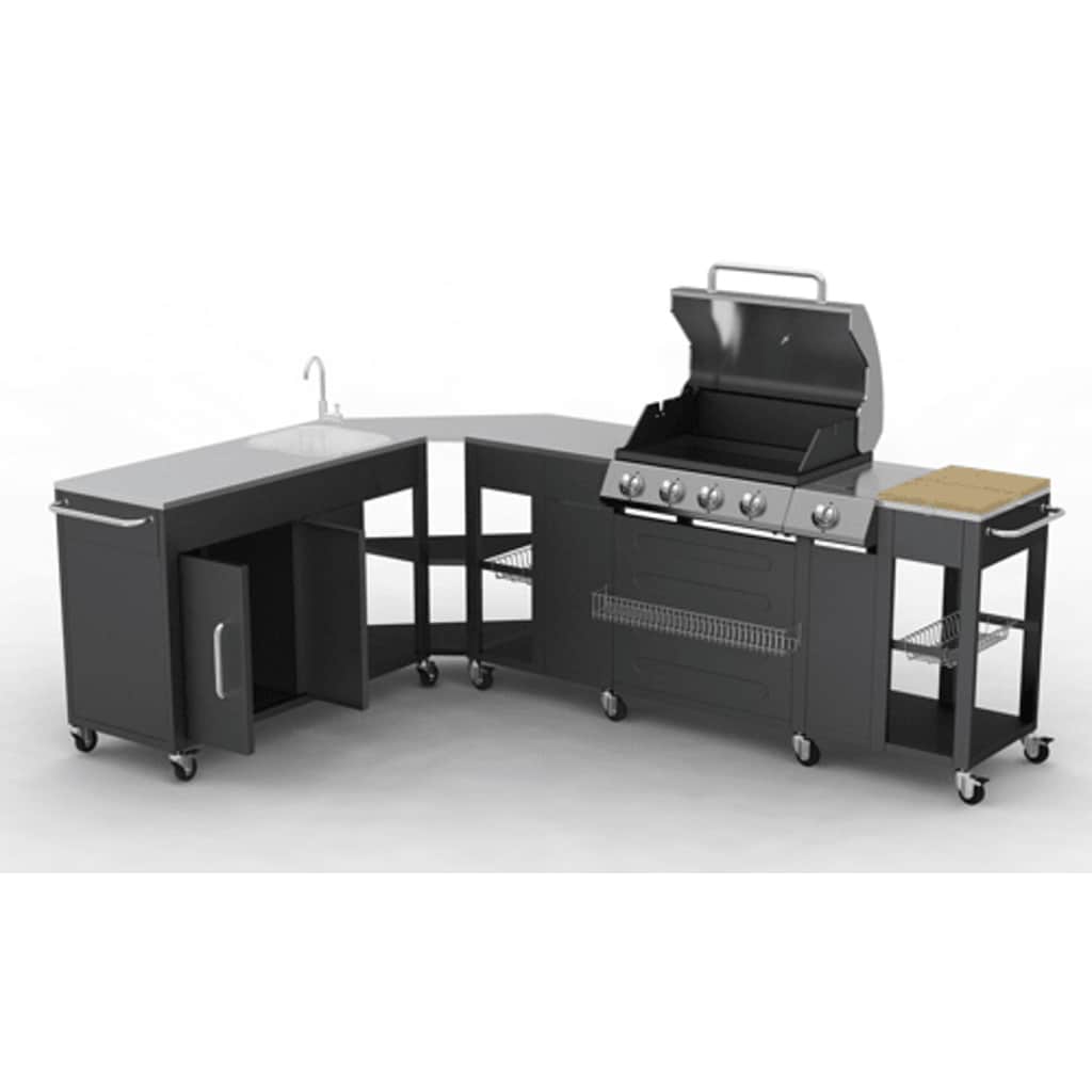 Buitenkeuken Missouri 4 Branders