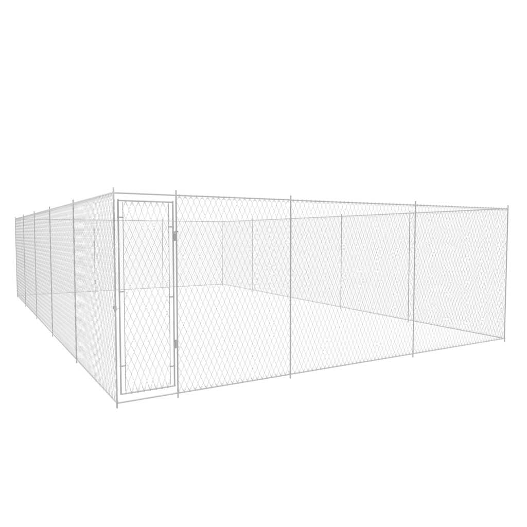 Hondenkennel Voor Buiten Gegalvaniseerd Staal