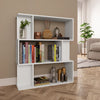 Boekenkast 80X24X96 Cm Bewerkt Hout Artisanaal Eikenkleur
