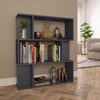 Boekenkast 80X24X96 Cm Bewerkt Hout Artisanaal Eikenkleur