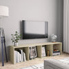 Boekenkast Met Plank 143 X 30 X 36 Cm Bewerkt Hout