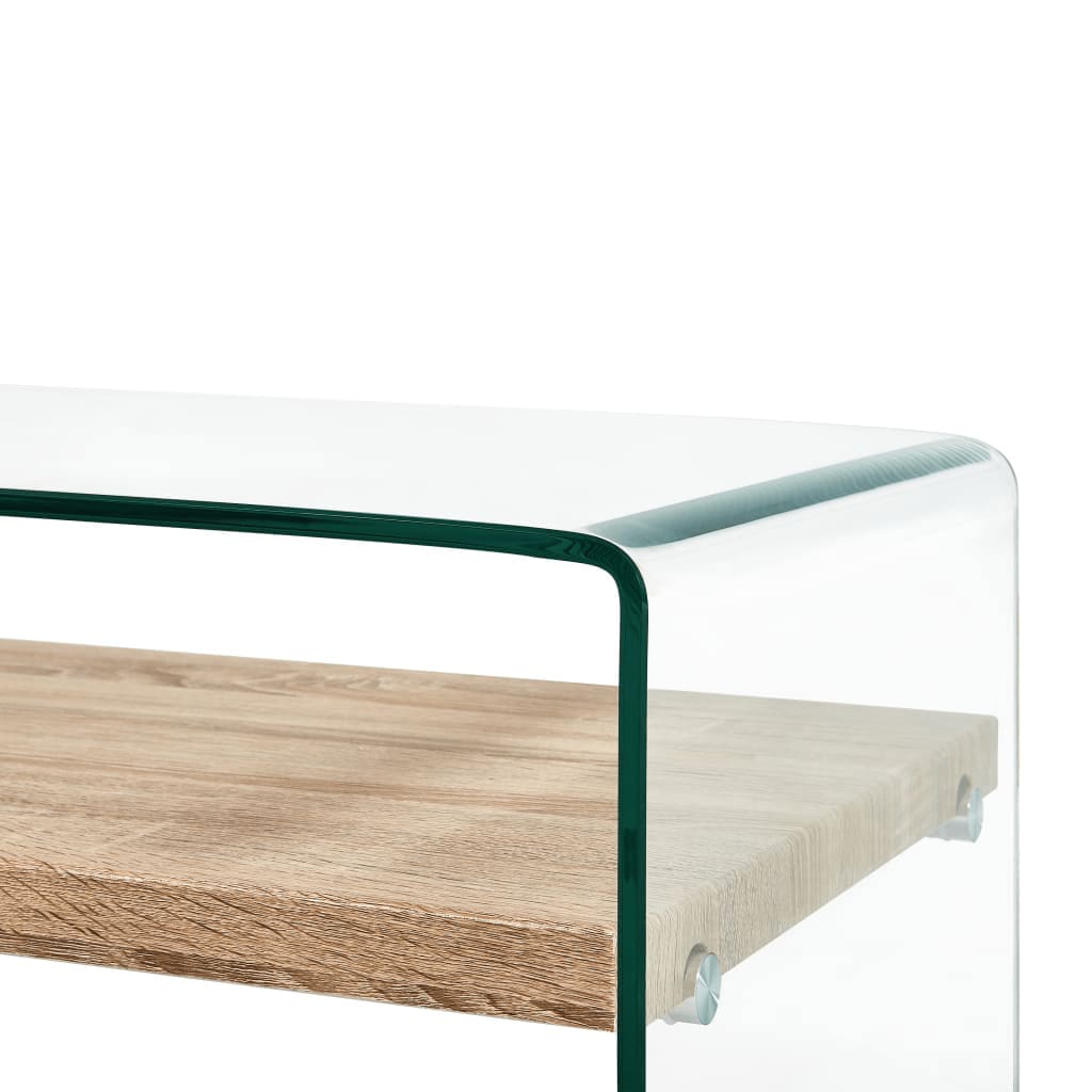 Salontafel Gehard Glas Transparant