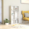 Boekenkast 50X25X104 Cm Bewerkt Hout Kleurig