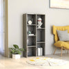 Boekenkast 50X25X104 Cm Bewerkt Hout Kleurig