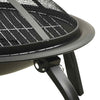 Vuurschaal En Barbecue 2-In-1 Met Pook 56X56X49 Cm Staal