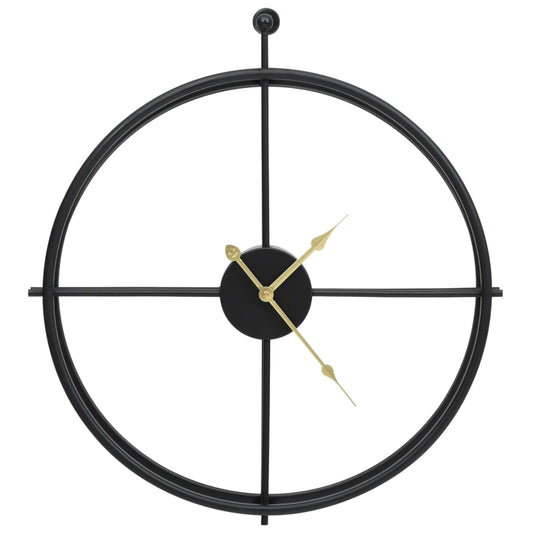 Wandklok 52 Cm Ijzer