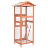 Vogelkooi 68X62X166 Cm Massief Vurenhout
