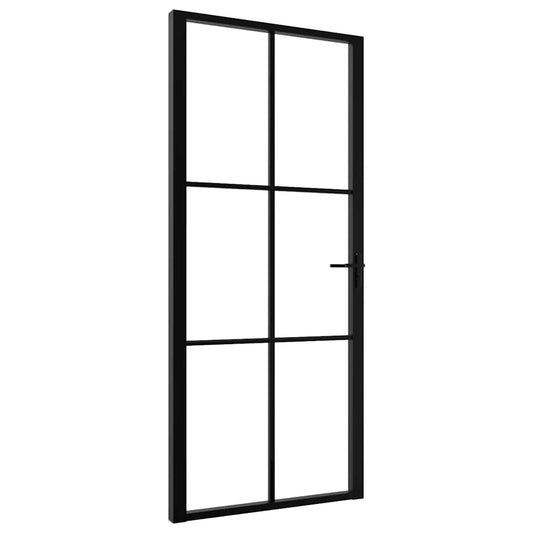Binnendeur 93X201,5 Cm Esg-Glas En Aluminium