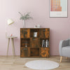 Boekenkast 90X28X90 Cm Bewerkt Hout Kleur