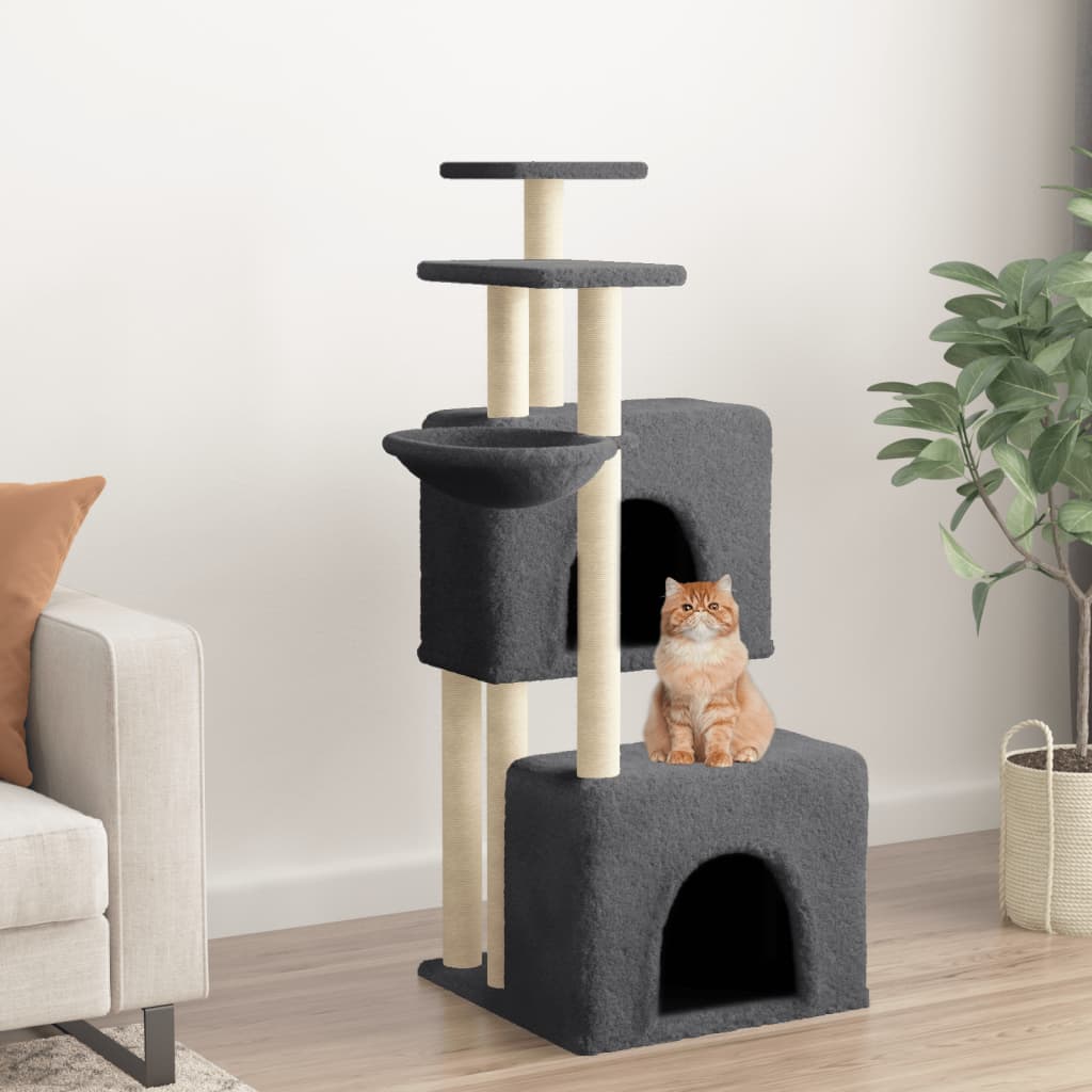 Kattenmeubel Met Sisal Krabpalen 122 Cm