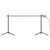 Automatische Barbecue Met Motor 150X46,5X82,5 Cm Roestvrijstaal