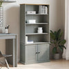 Boekenkast Vigo 85X35X170 Cm Massief Grenenhout