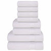 8-Delige Handdoekenset 360 G/M² 100% Katoen