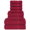 8-Delige Handdoekenset 360 G/M² 100% Katoen