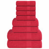8-Delige Handdoekenset 360 G/M² 100% Katoen