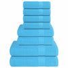 8-Delige Handdoekenset 360 G/M² 100% Katoen