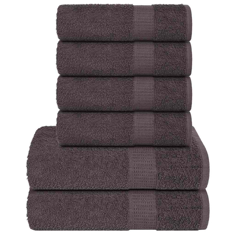 6-Delige Handdoekenset 360 G/M² 100% Katoen