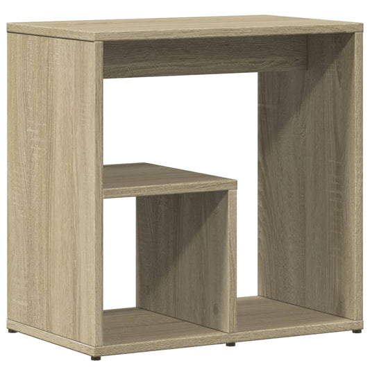 Bijzettafel 50X30X50 Cm Spaanplaat Sonoma Eikenkleurig