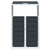 Containerberging Voor 1 Container 72X81X115 Cm Staal