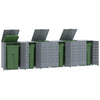Containerberging Voor 1 Container 69X79X117 Cm Staal Grijs