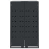 Containerberging Voor 1 Container 69X79X117 Cm Staal Antraciet