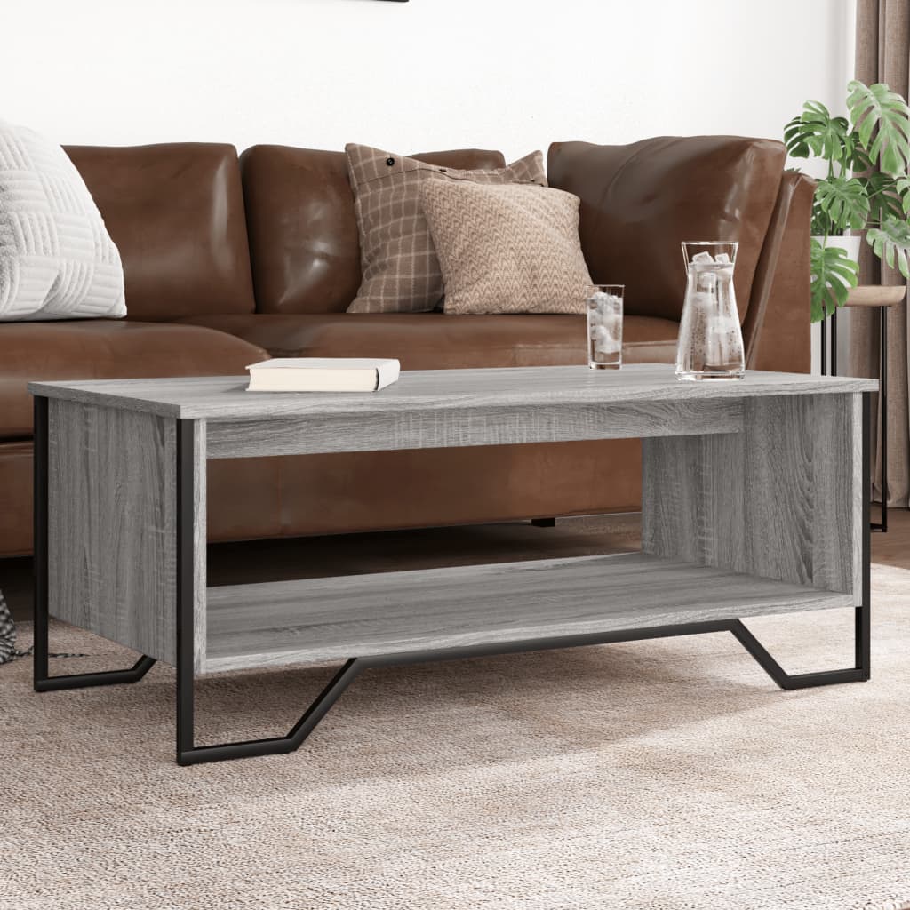 Salontafel 100X51X40 Cm Bewerkt Hout
