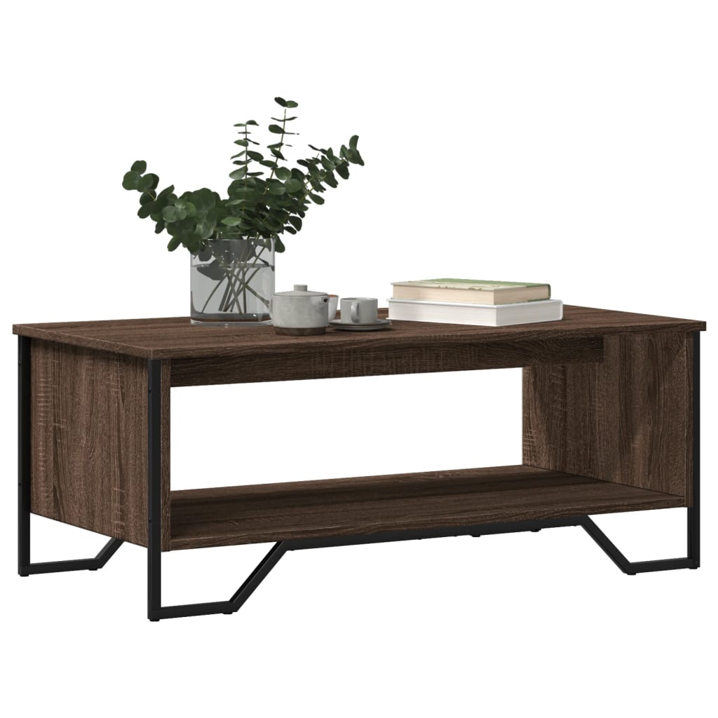 Salontafel 100X51X40 Cm Bewerkt Hout