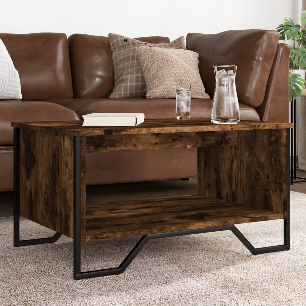 Salontafel 100X51X40 Cm Bewerkt Hout