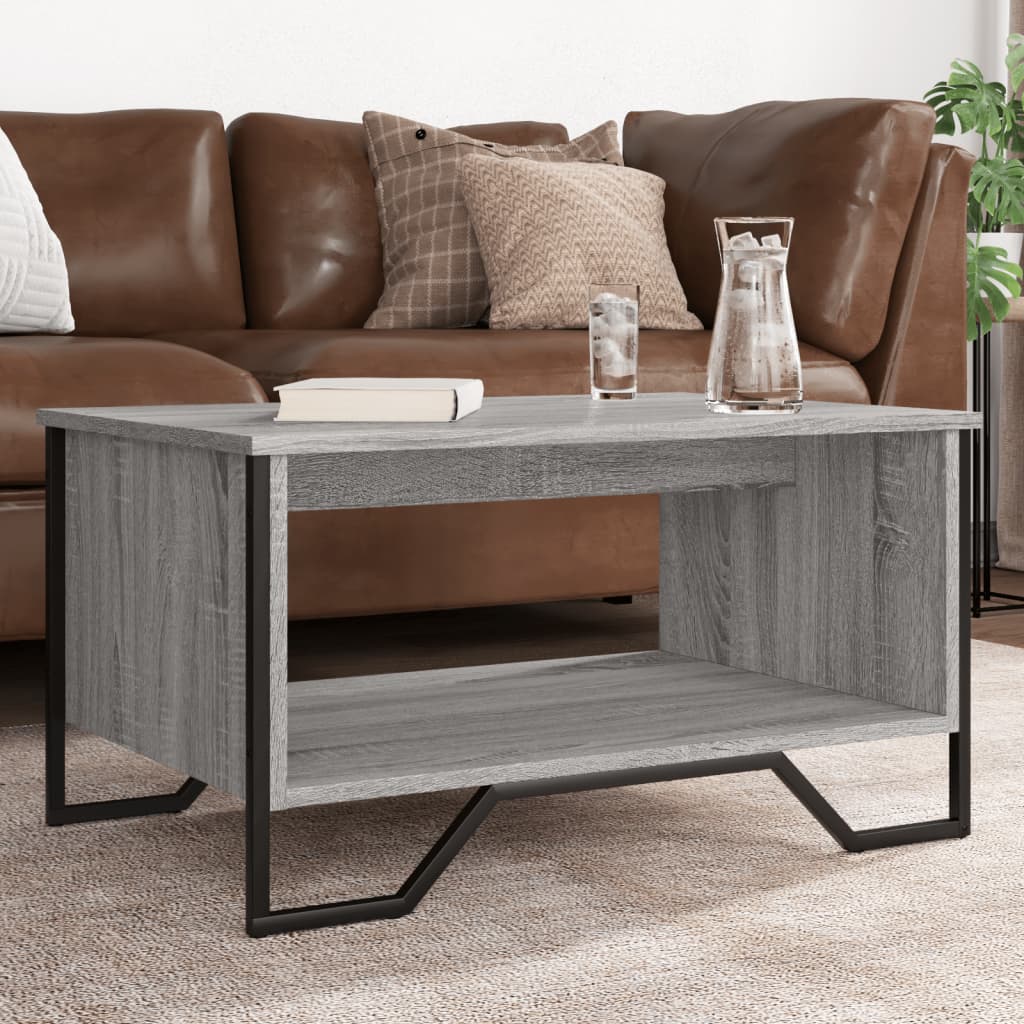 Salontafel 100X51X40 Cm Bewerkt Hout