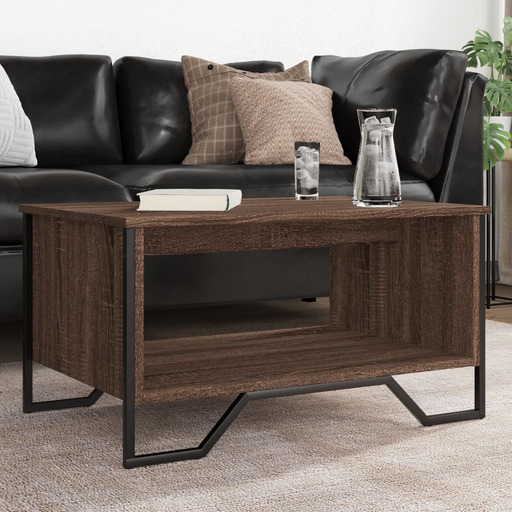 Salontafel 100X51X40 Cm Bewerkt Hout