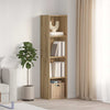 Boekenkast Met Plank 143 X 30 X 36 Cm Bewerkt Hout