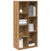Boekenkast 50X25X104 Cm Bewerkt Hout Kleurig