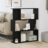 Boekenkast 80X24X96 Cm Bewerkt Hout Artisanaal Eikenkleur