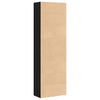 Boekenkast 60X30X Spaanplaat Kleurig Zwart Eiken