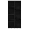 Boekenkast 50X25X104 Cm Bewerkt Hout Kleurig