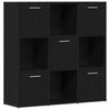Boekenkast 90X28X90 Cm Bewerkt Hout Kleur