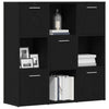 Boekenkast 90X28X90 Cm Bewerkt Hout Kleur