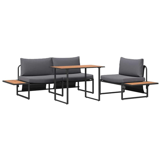 Tuin Eetset 3 Pcs Staal
