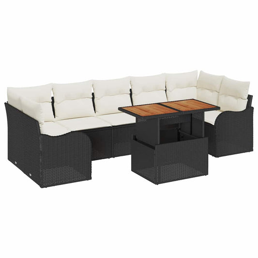 Tuin Sofa Set Met Kussen 8 Pcs 100 X 55 X 73 Cm