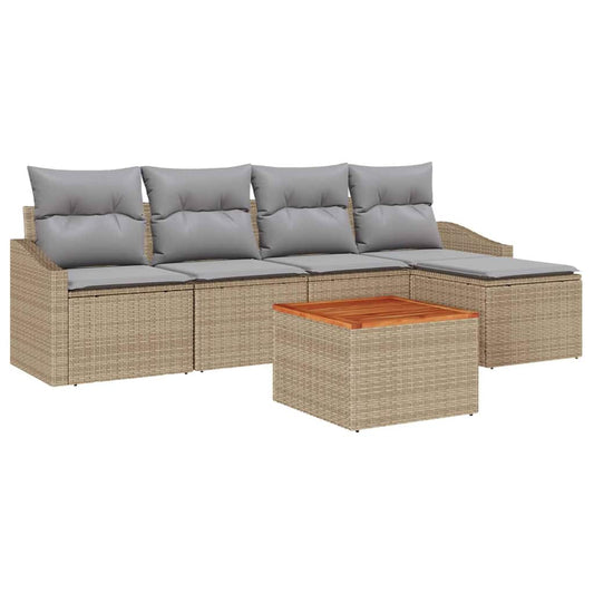 Tuin Sofa Set 6 Pcs