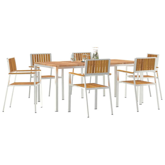 Tuin Eetset 7 Pcs Bruin