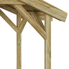 Barbecue-Overkapping Bruin 133.5 X 63 X 200 Cm