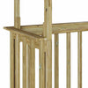 Barbecue-Overkapping Bruin 133.5 X 63 X 200 Cm