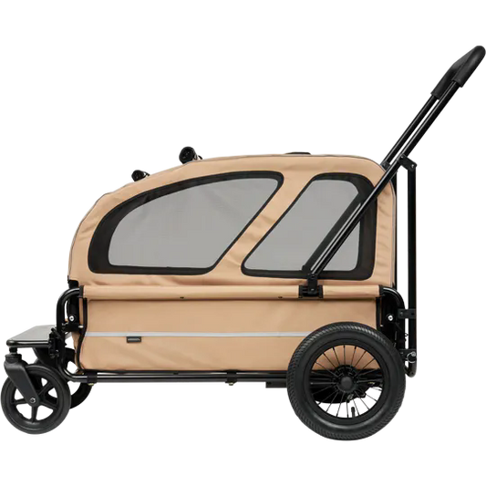 AirBuggy Hondenwagen tot 55 kg – Carriage Set Seed Beige