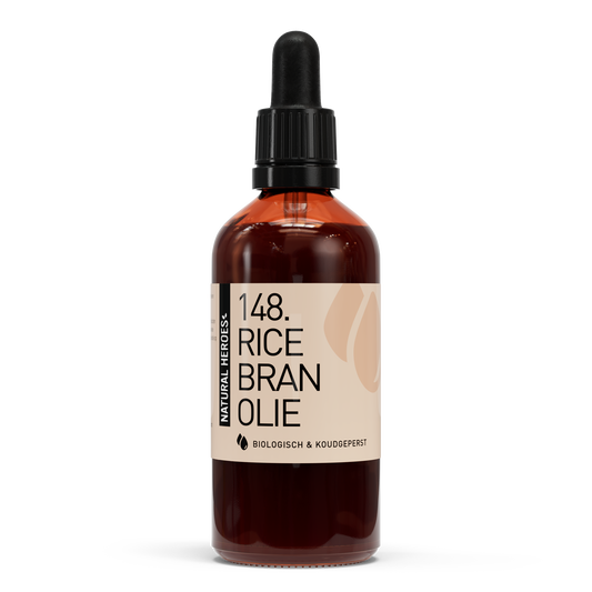 Rice Bran Olie (Biologisch & Koudgeperst)