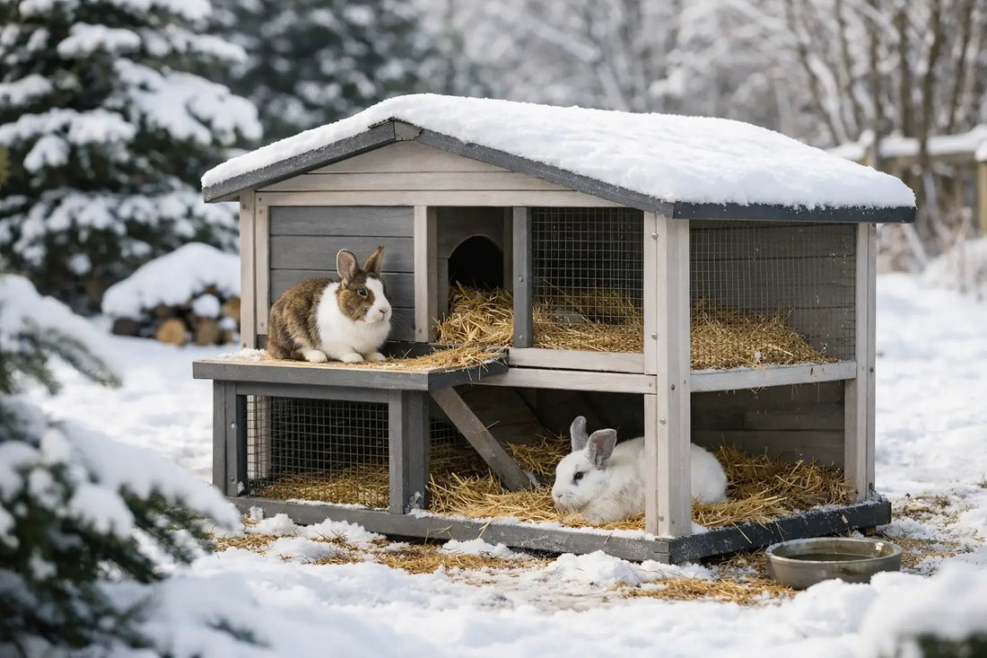 Konijnenhok voor buiten winter kiezen