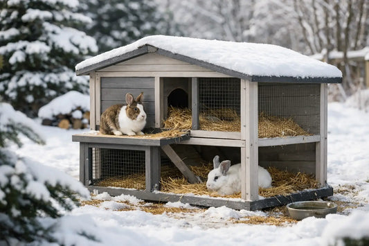 Konijnenhok voor buiten winter kiezen